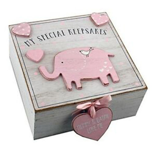 Picture of SPECIAL KEEPSAKE BOX PINK